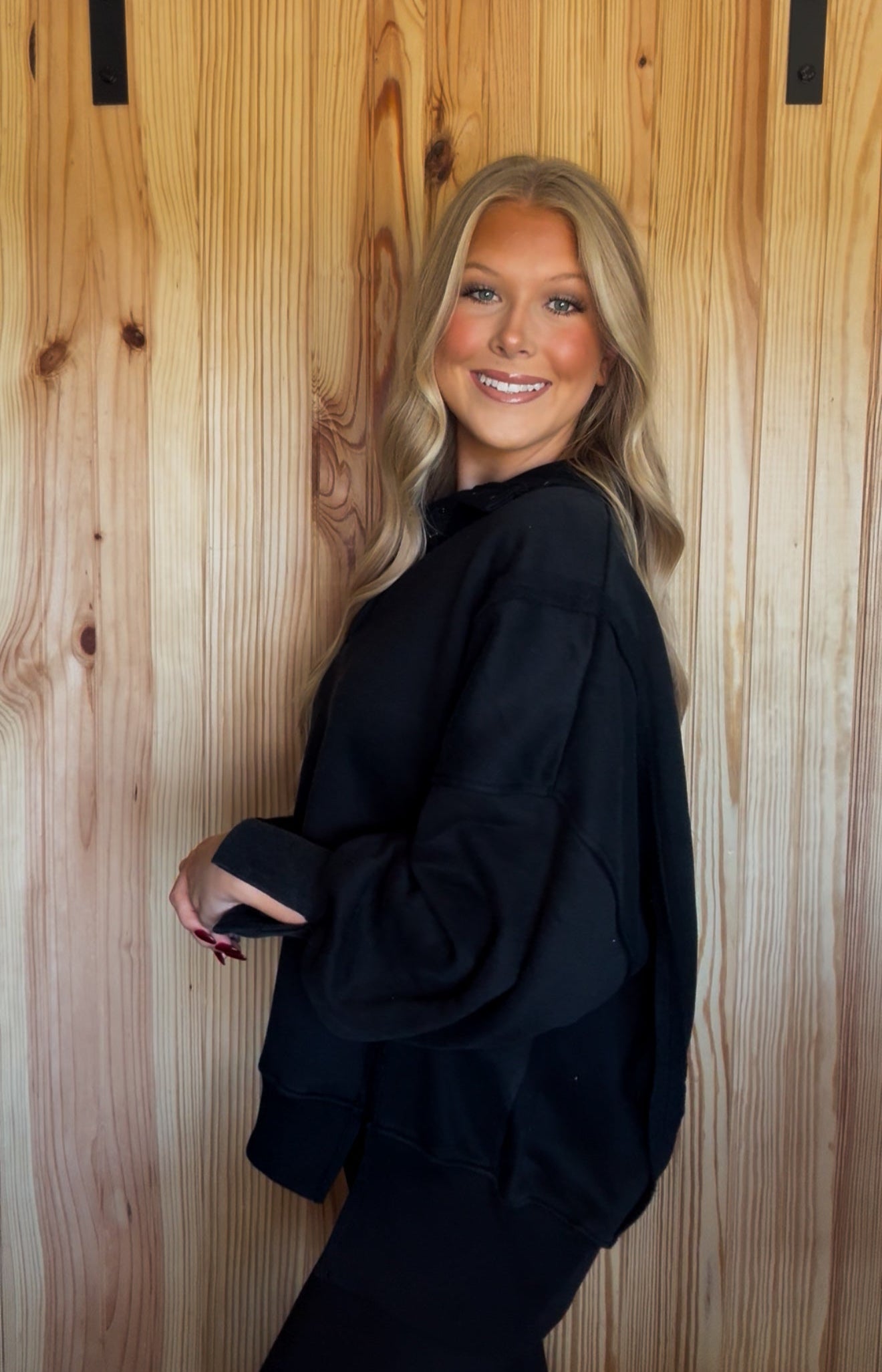 Paloma Quarter-Button Pullover