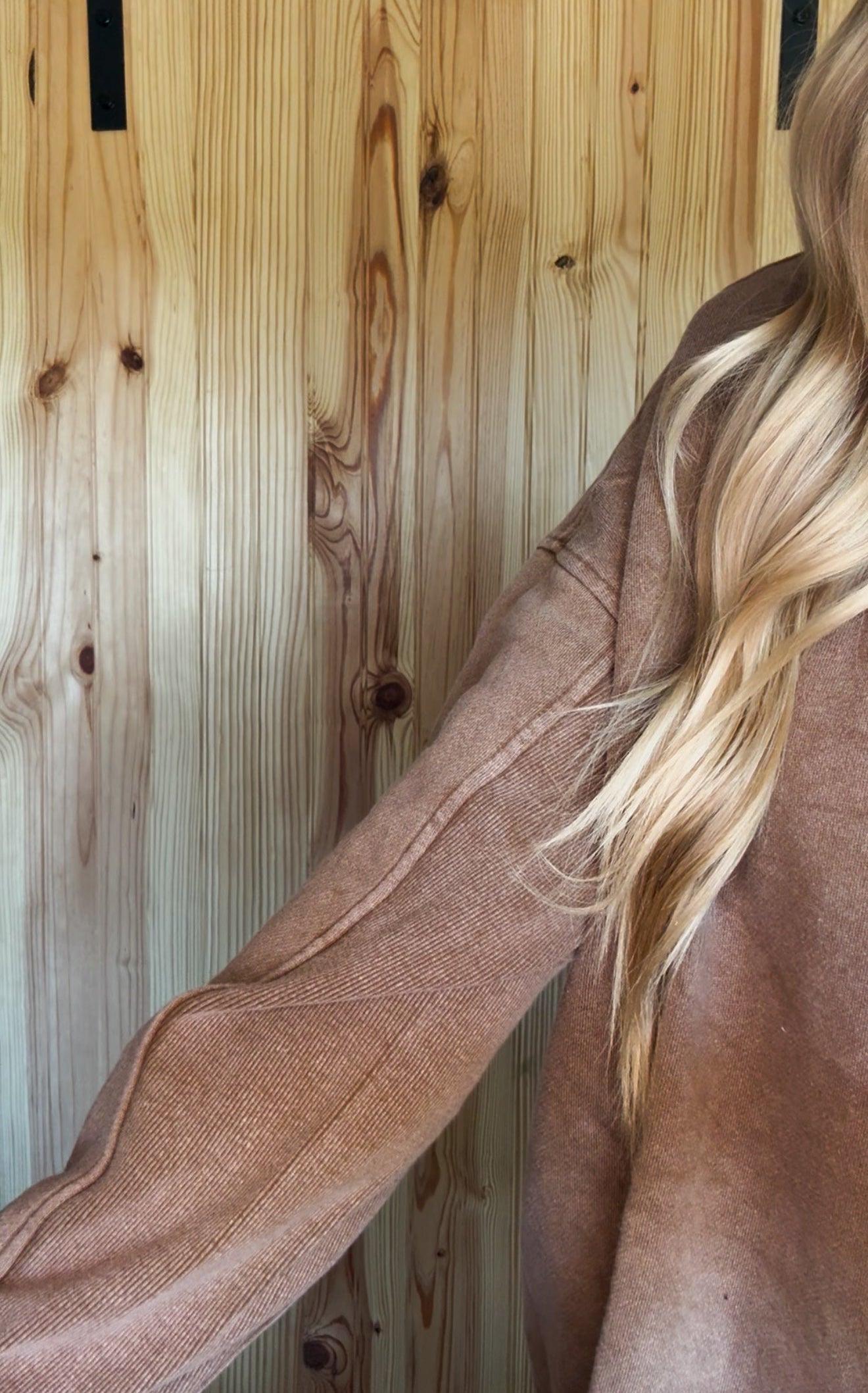 Oversized Crew Neck Sweatshirt