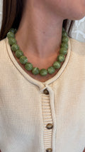 Olive Martini Beaded Necklace
