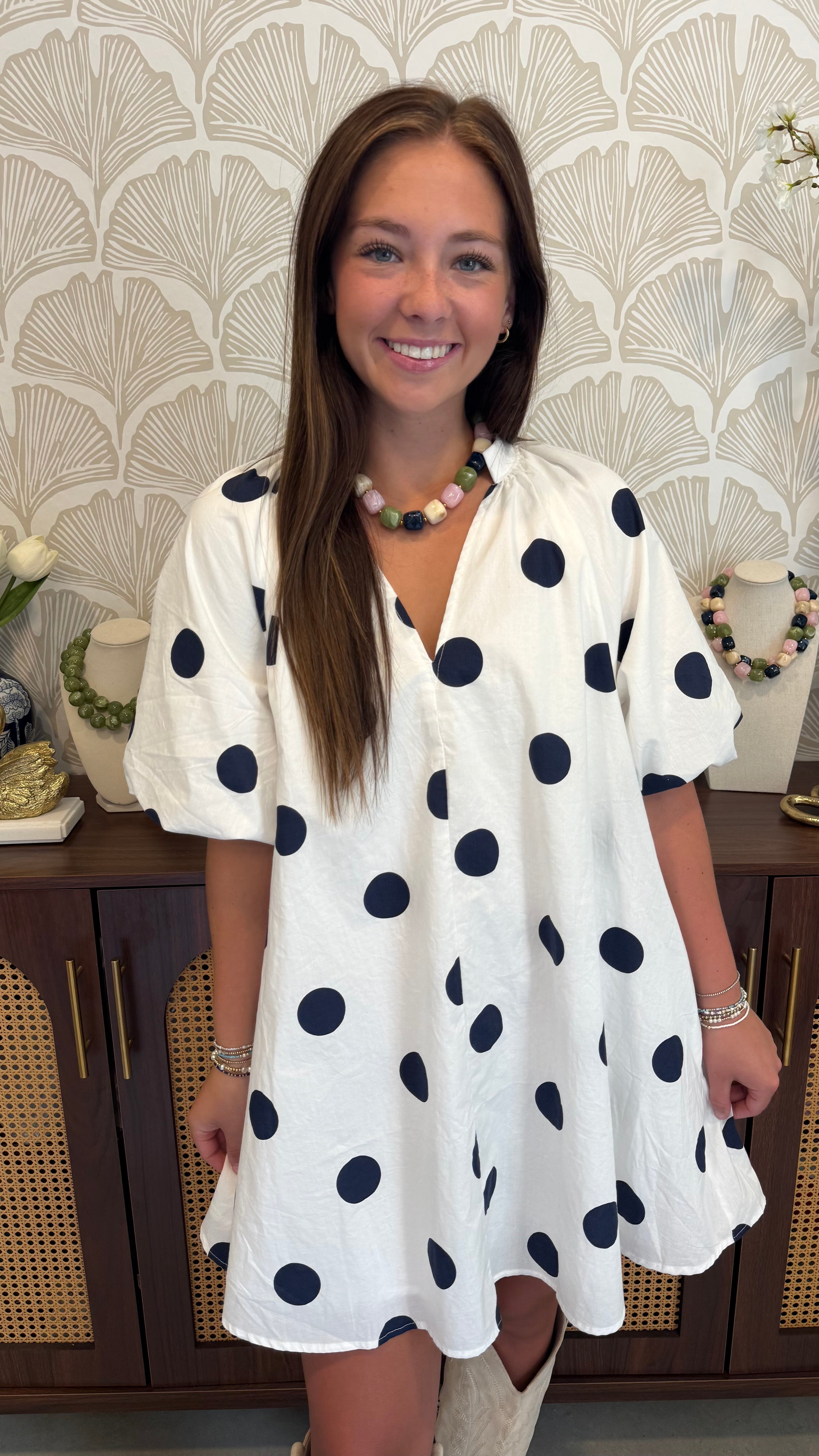 The Pippa Polka Dot Dress