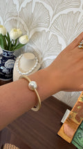 Solid Pearl Bangle
