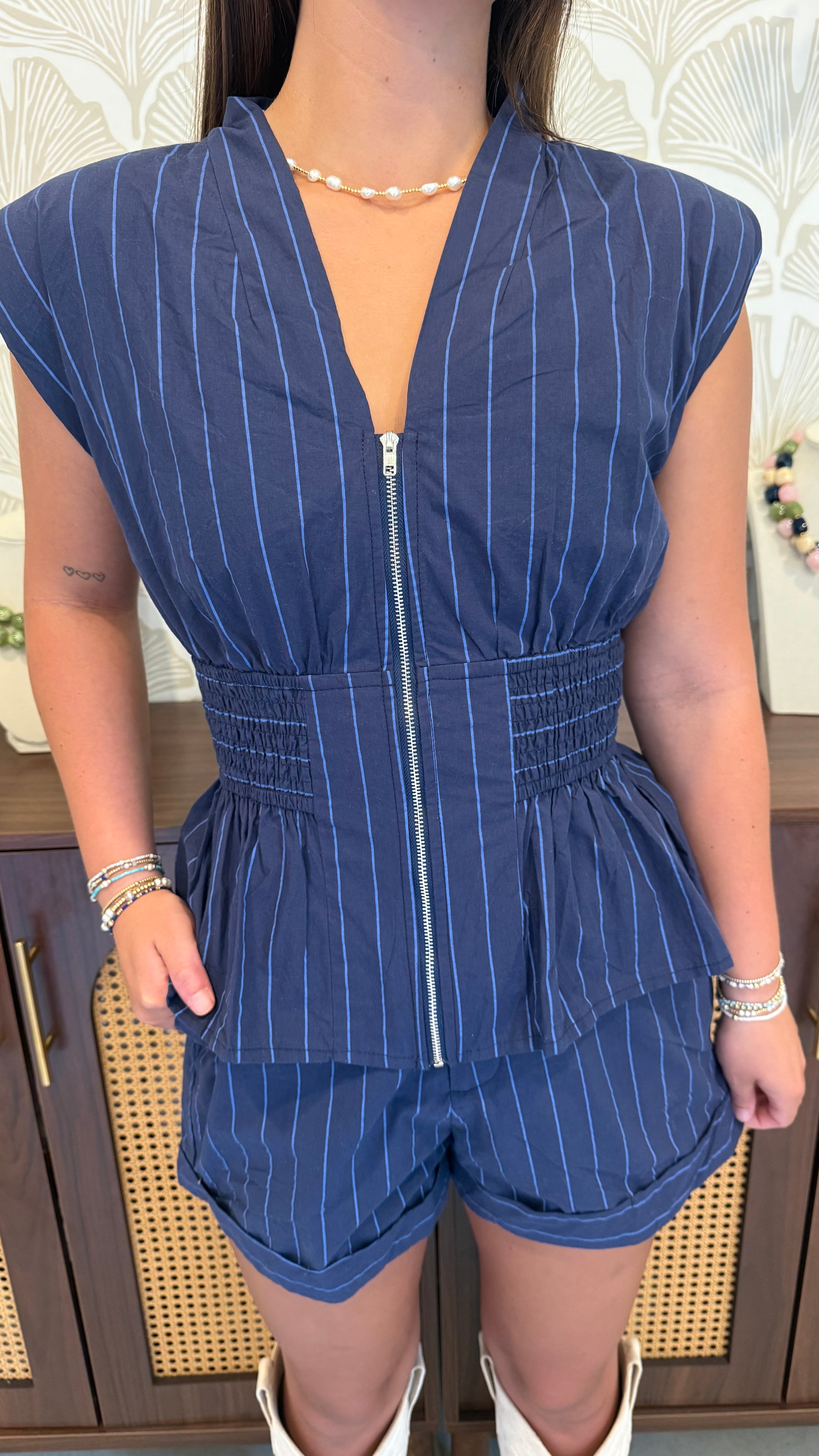 The Tilly Striped Set