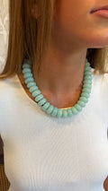 The Sea-foam Beaded Necklace