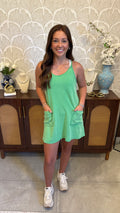 Green Pop Dress