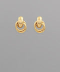 Golden Knot Earrings
