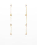 Diamond Linear Earrings