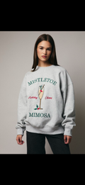 Mistletoe Mimosa Sweatshirt