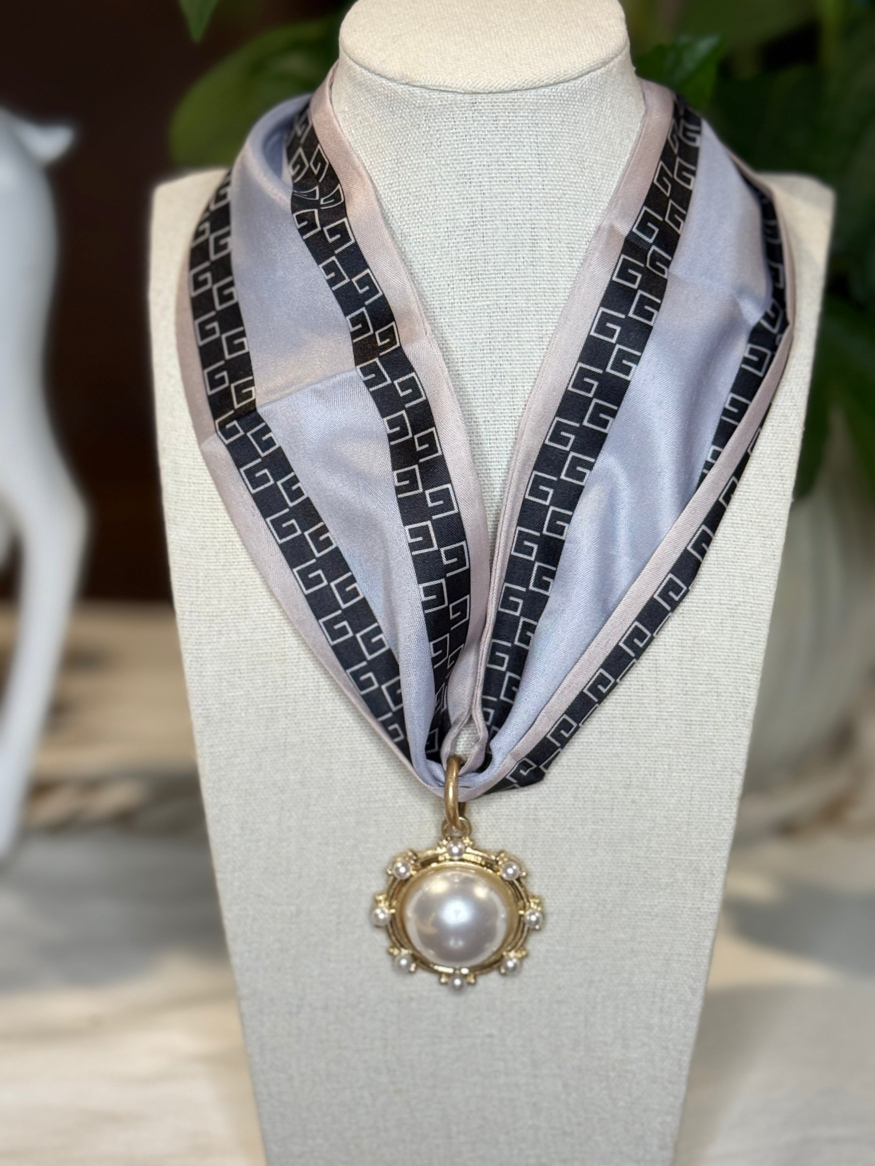 Shine Bright Scarf Necklace