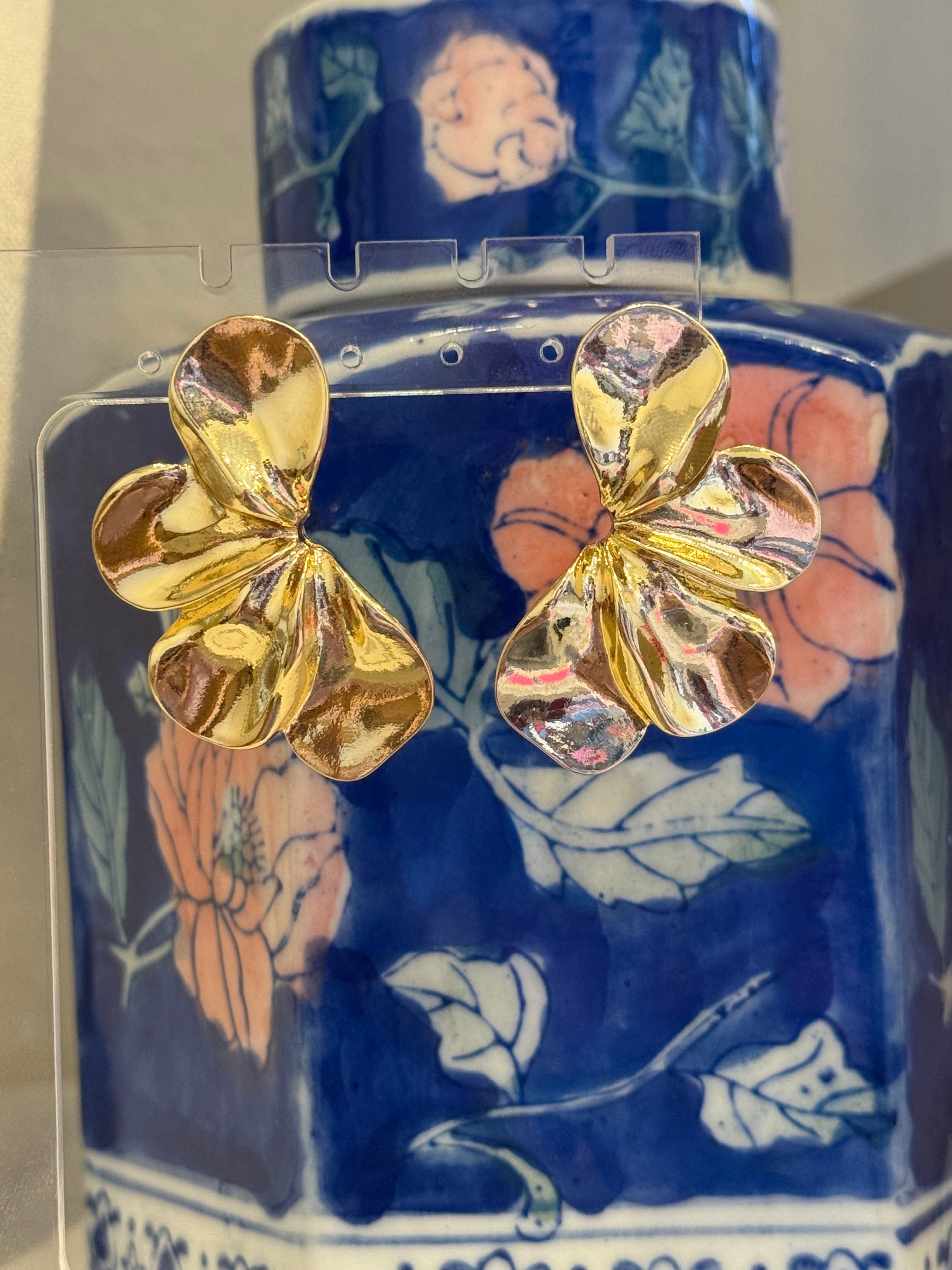 Flower Petal Earrings