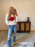 Queen of Hearts Sweater