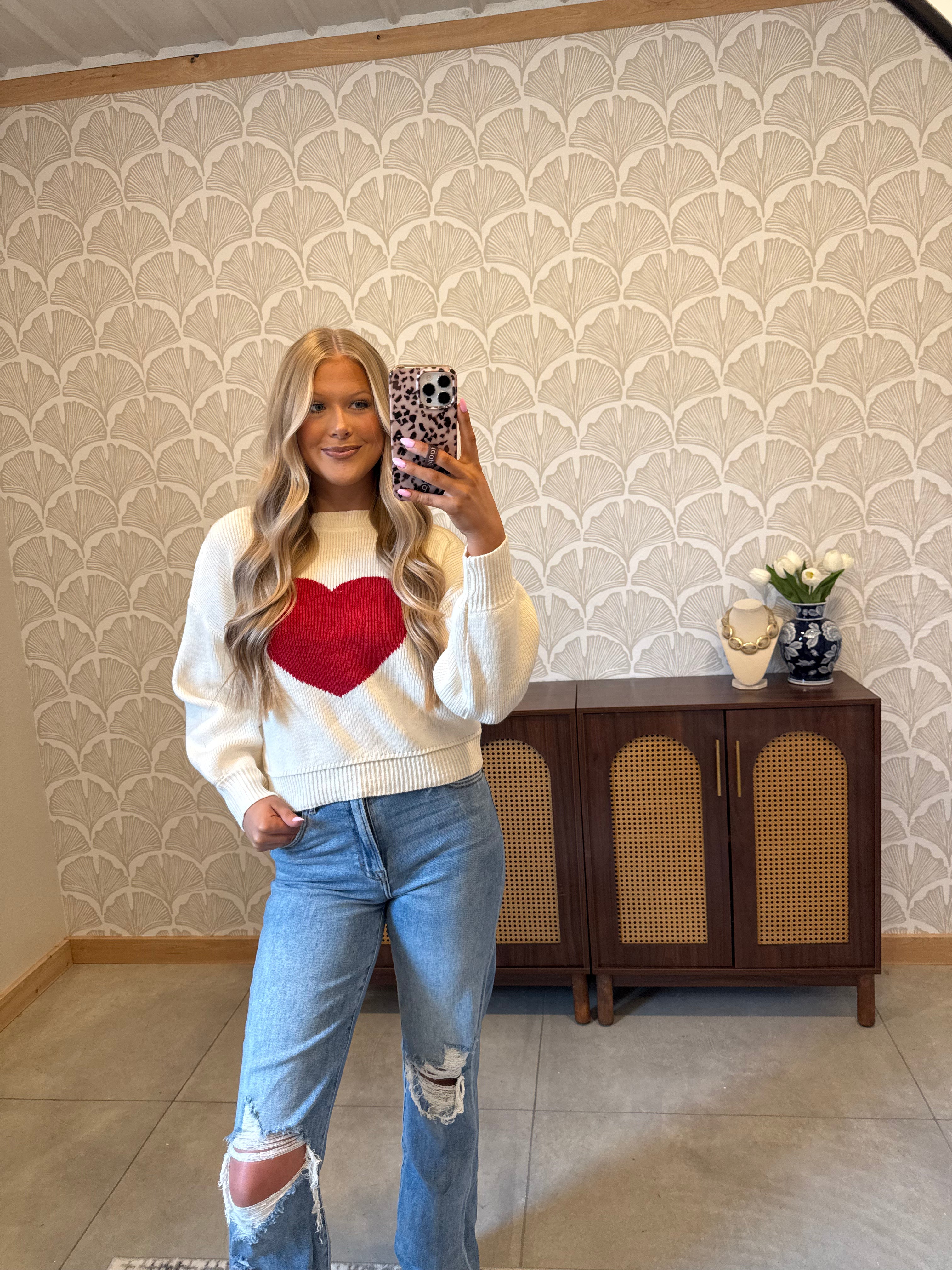 Queen of Hearts Sweater