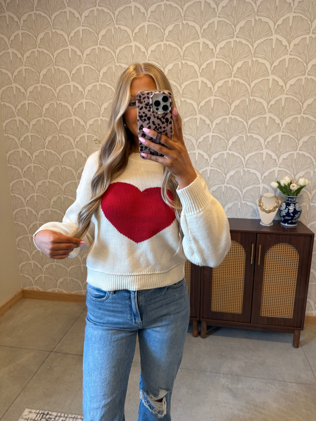 Queen of Hearts Sweater