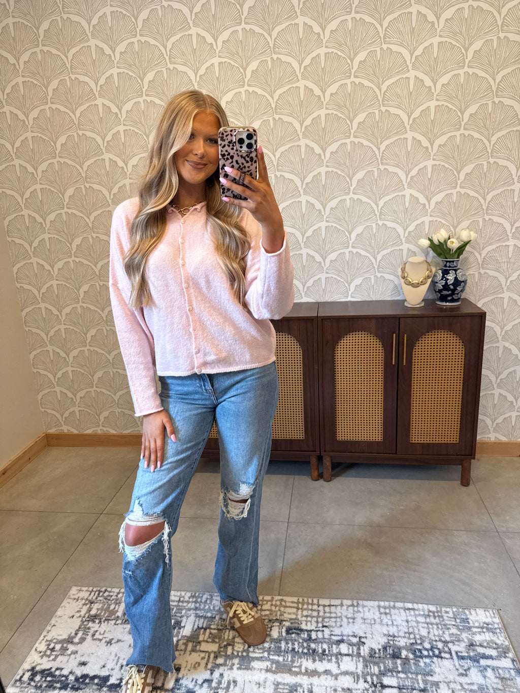 Pink Sweetheart Cardigan