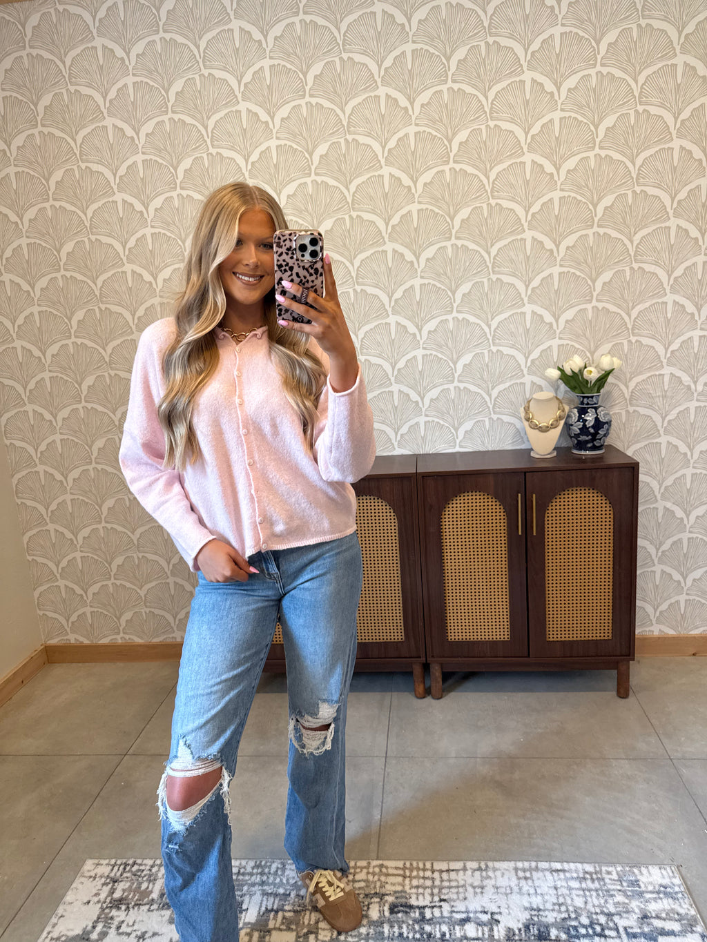 Pink Sweetheart Cardigan