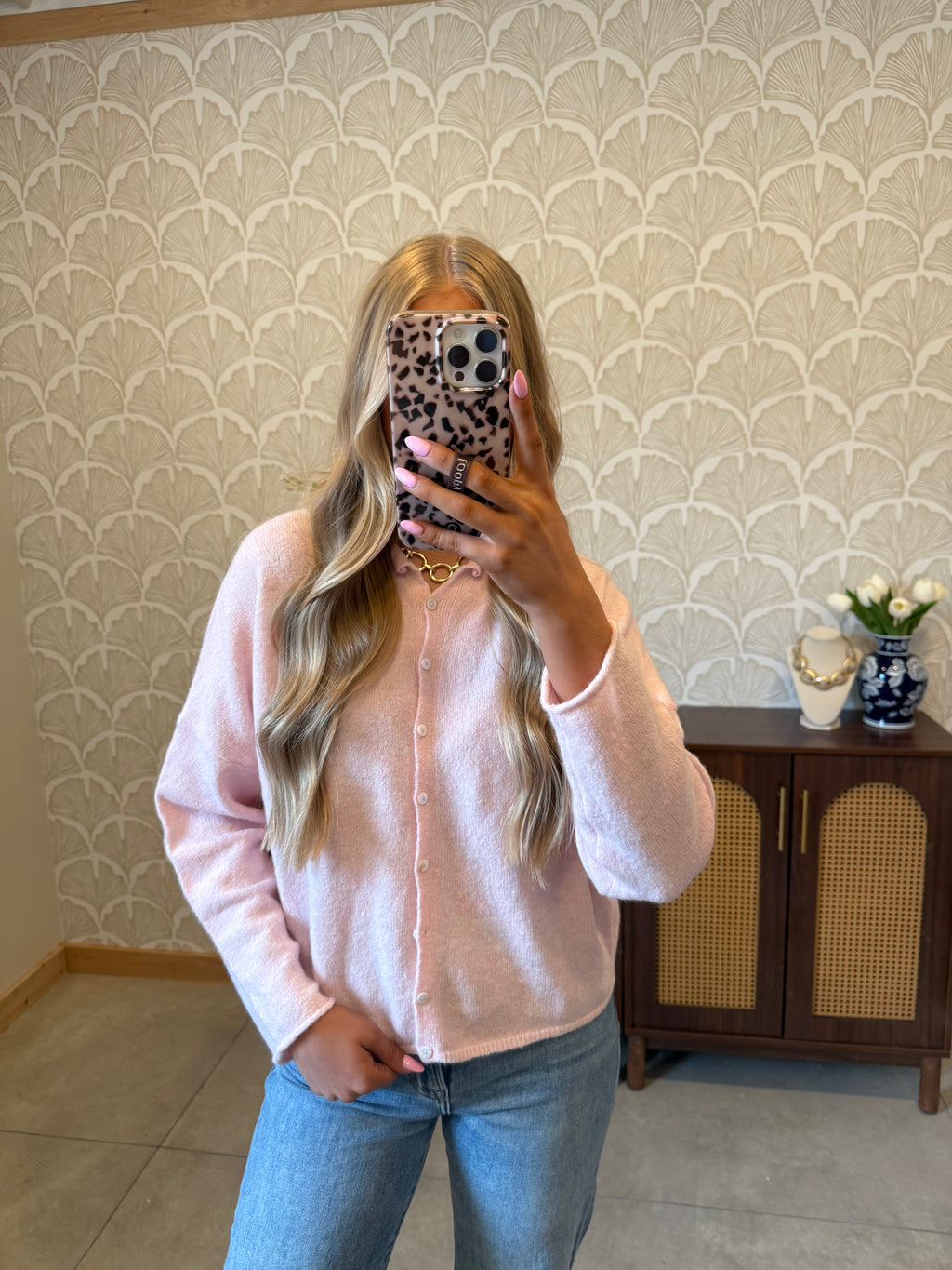 Pink Sweetheart Cardigan