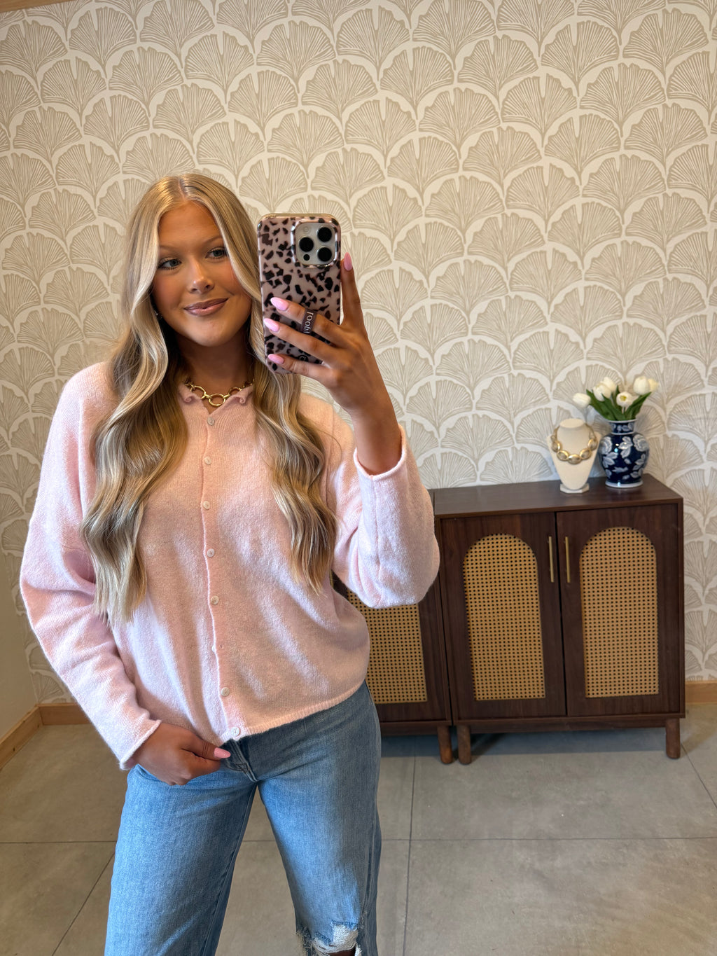 Pink Sweetheart Cardigan