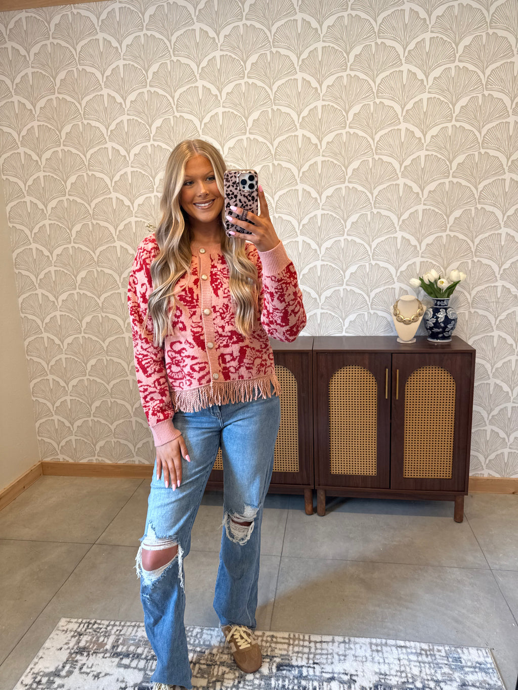 Full of Love Fringe Sweater