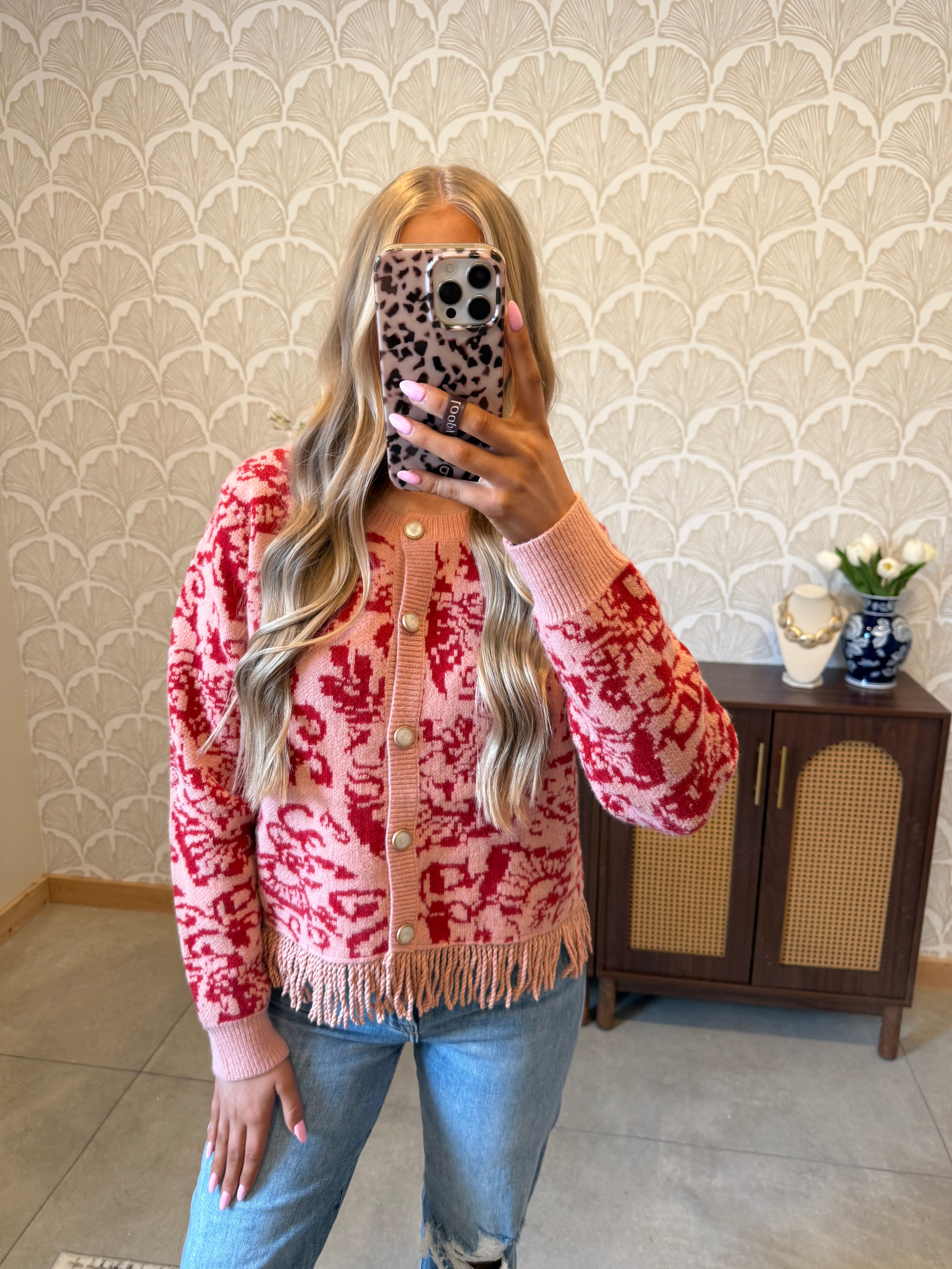 Full of Love Fringe Sweater