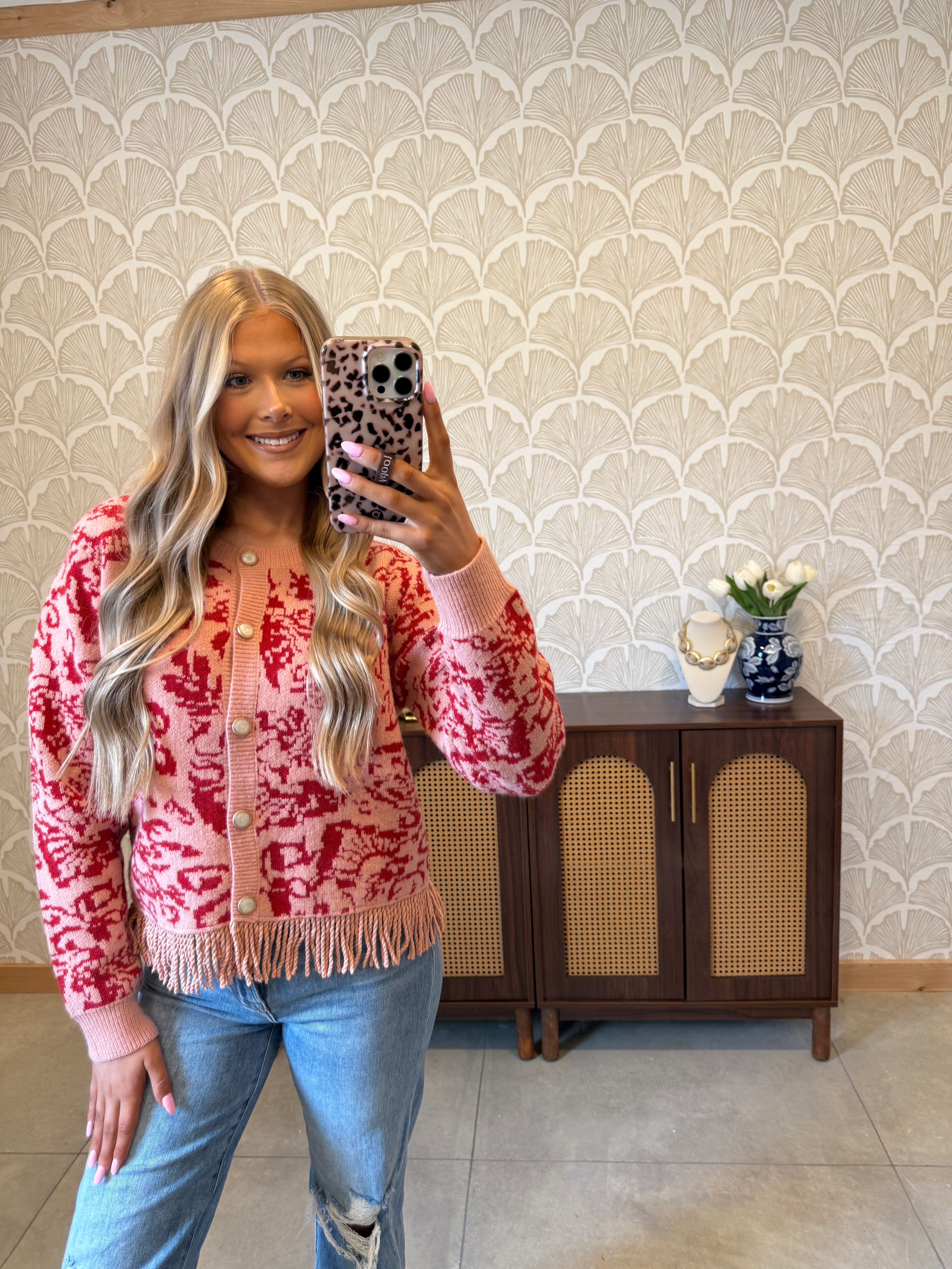 Full of Love Fringe Sweater