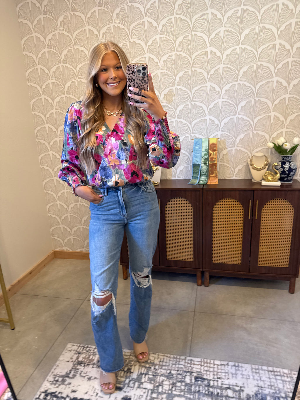 The Orchid Bodysuit Blouse