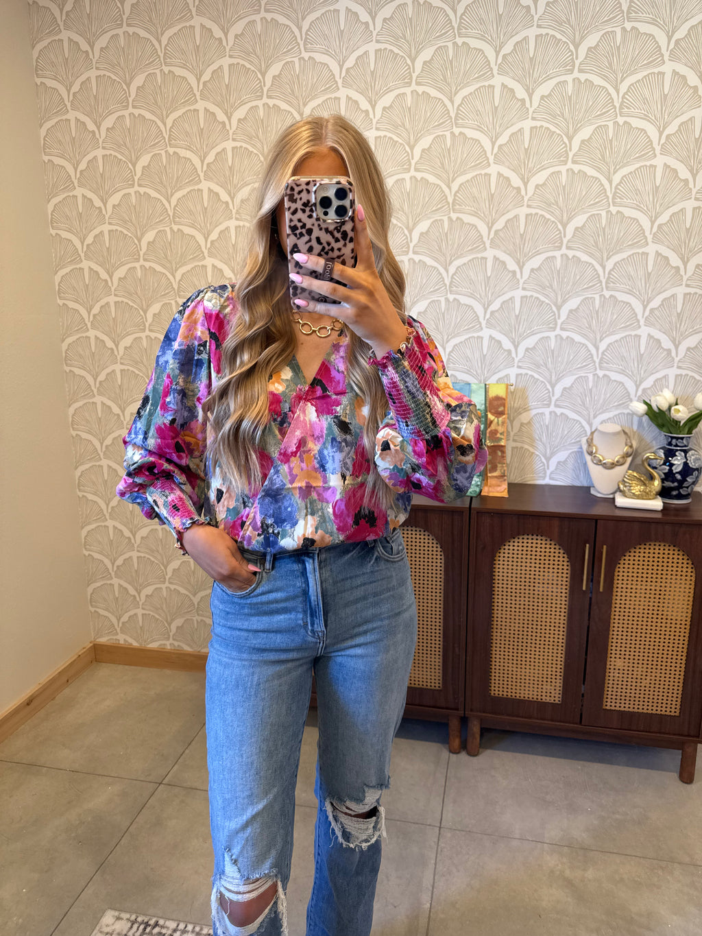 The Orchid Bodysuit Blouse