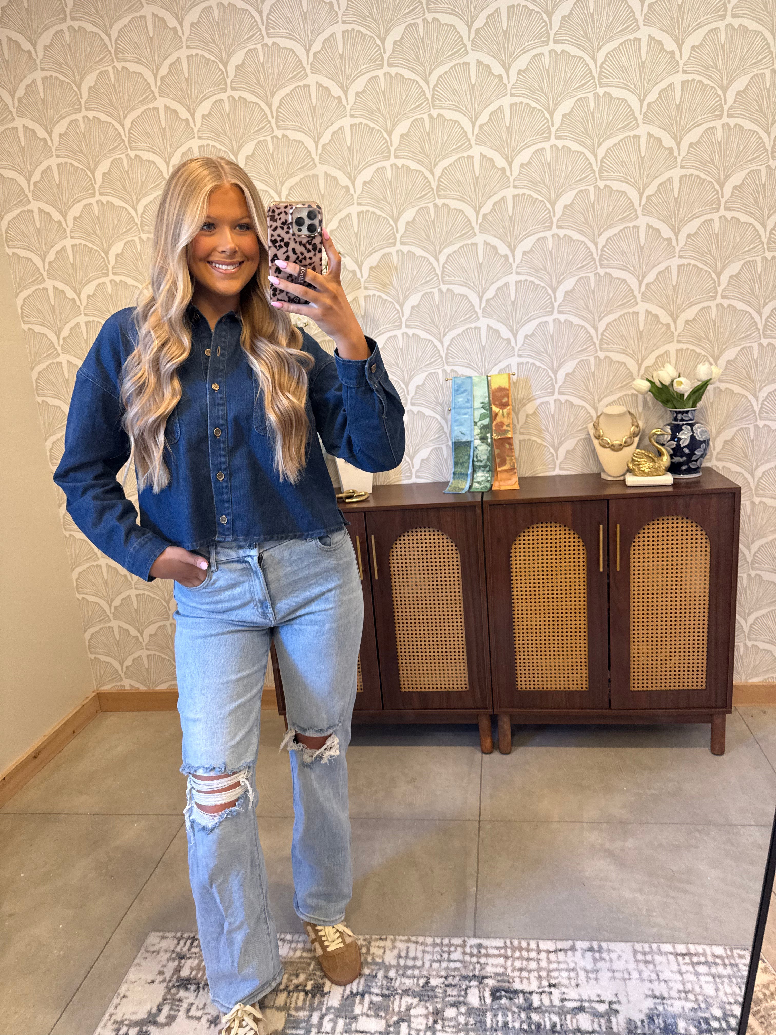 Muse Denim Top/Jacket