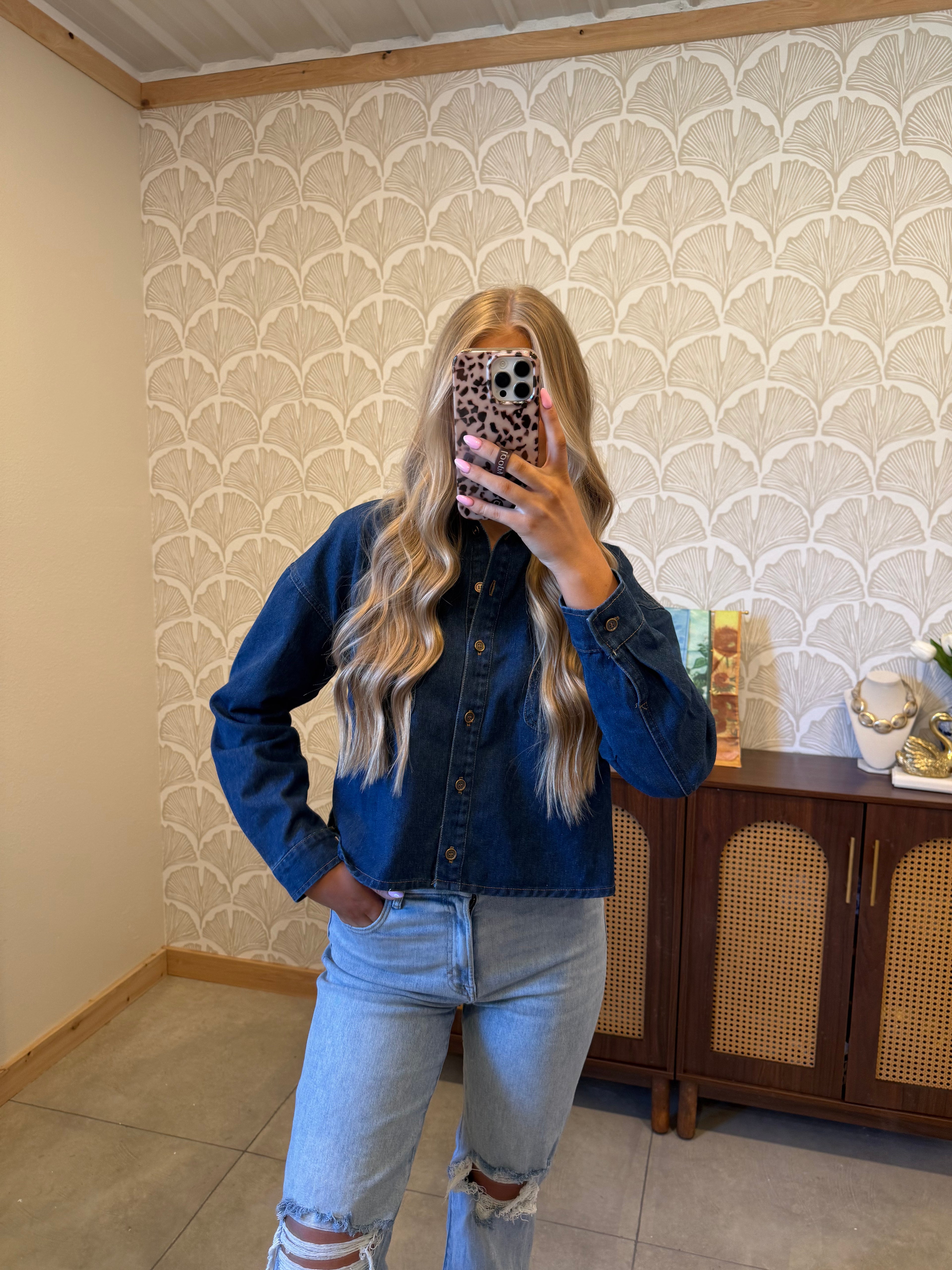Muse Denim Top/Jacket