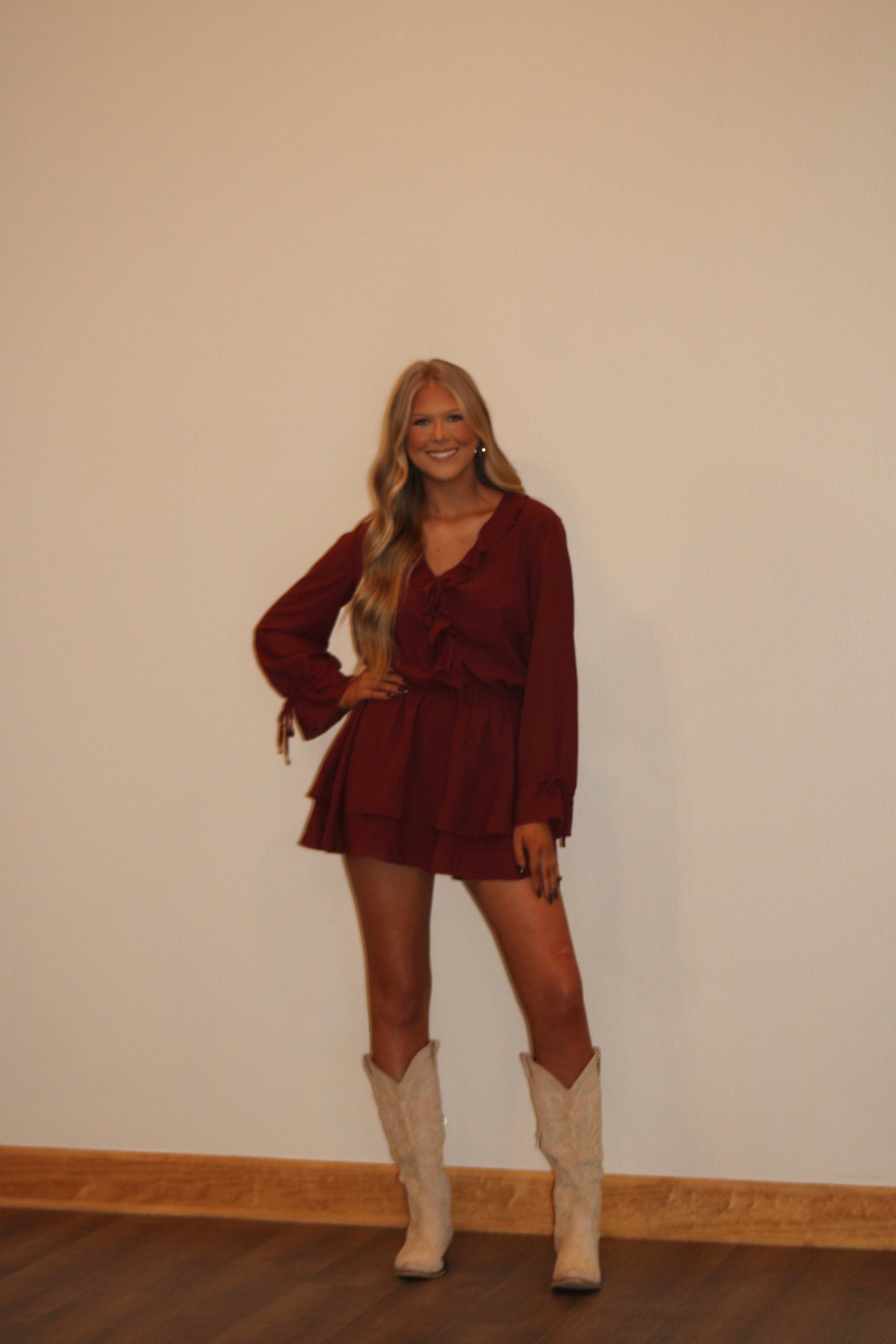 Cranberry Cocktail Dress