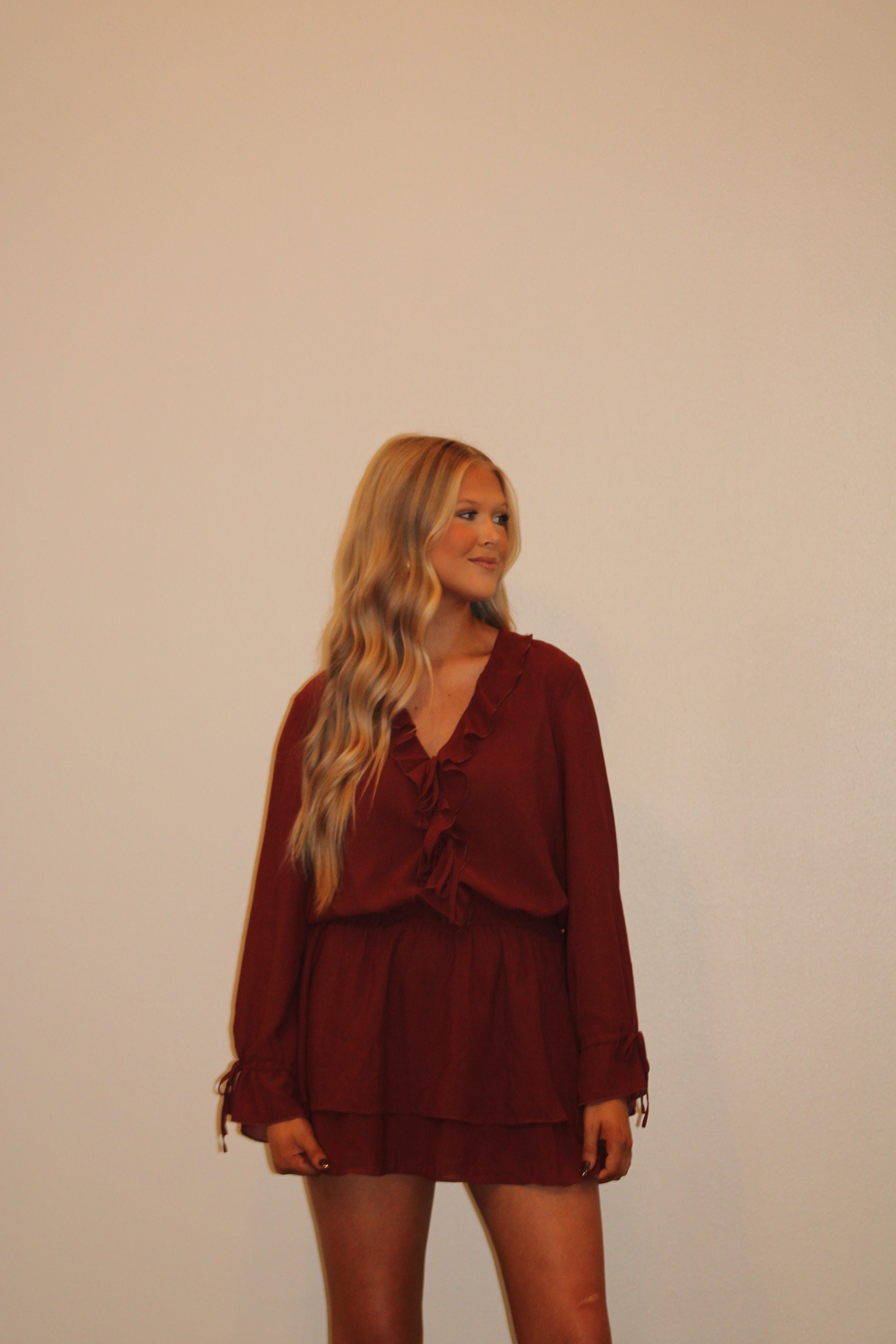 Cranberry Cocktail Dress