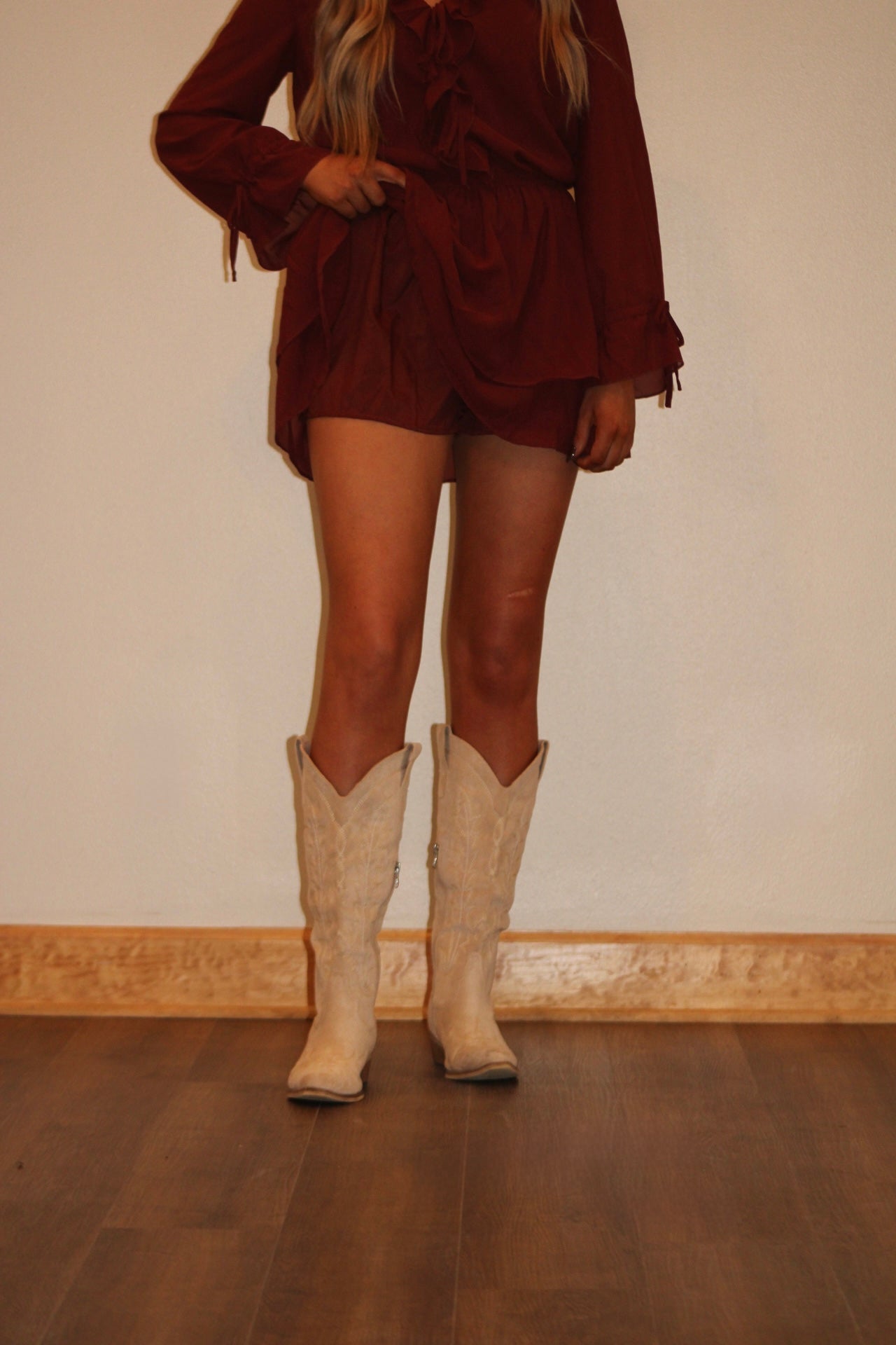 Cranberry Cocktail Dress