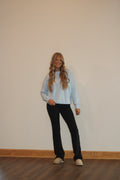 Palm Blue Sweatshirt