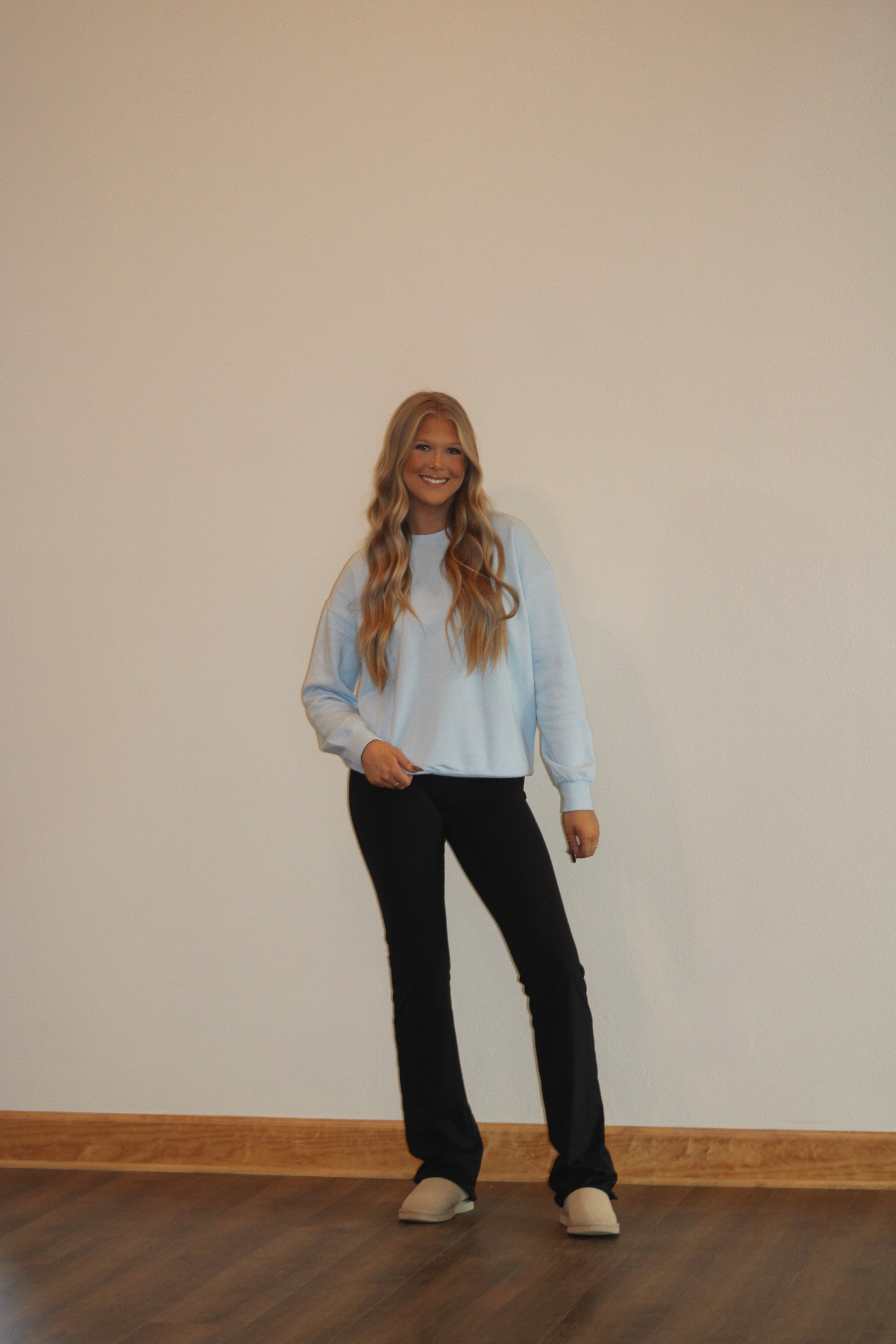 Palm Blue Sweatshirt