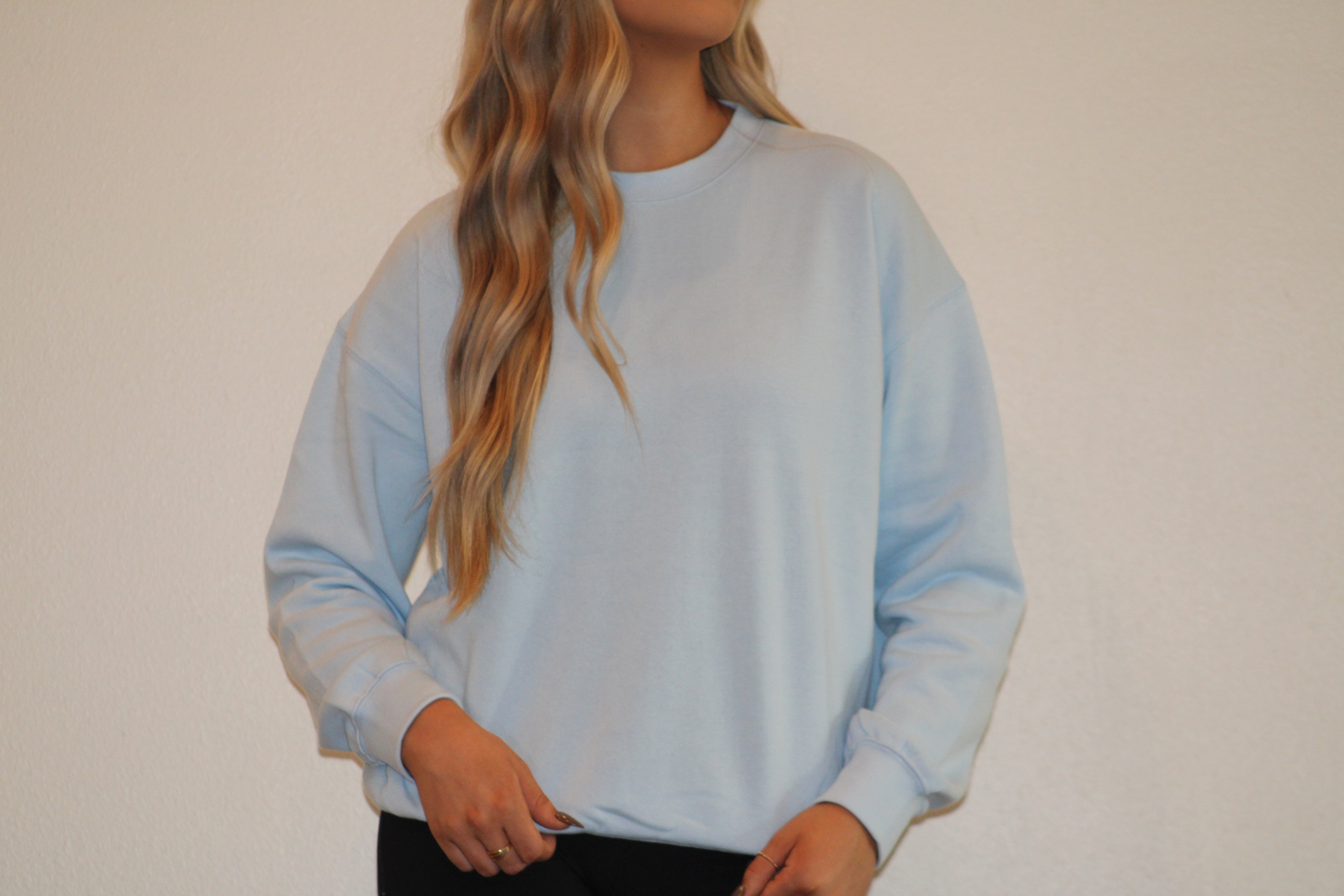 Palm Blue Sweatshirt
