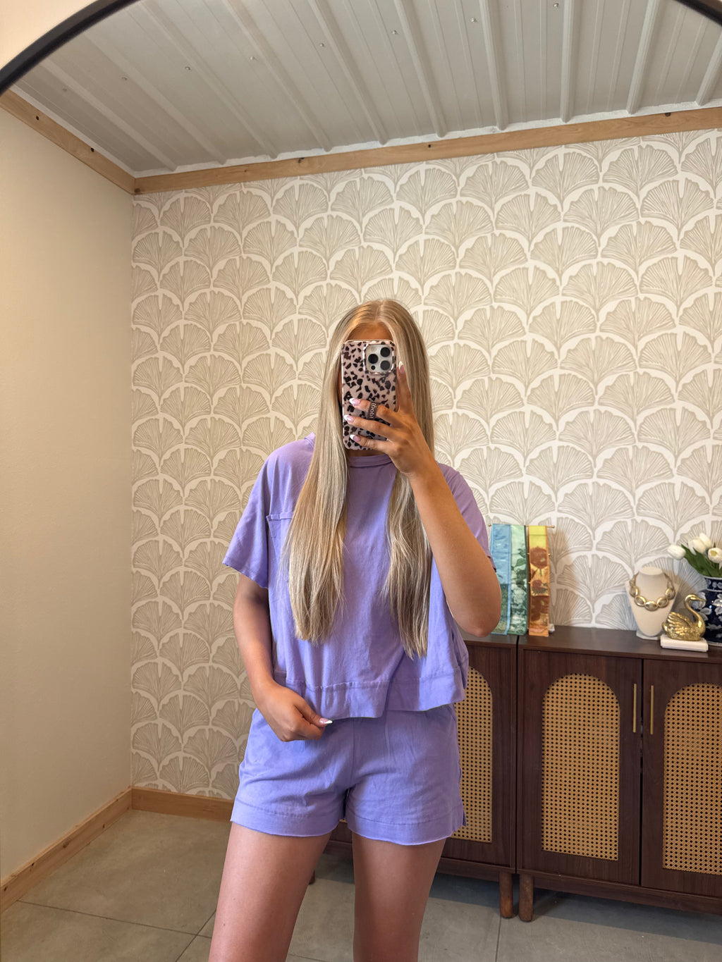 The Violet Top and Shorts Set