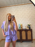 The Violet Top and Shorts Set