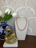 Pink Lily Necklace