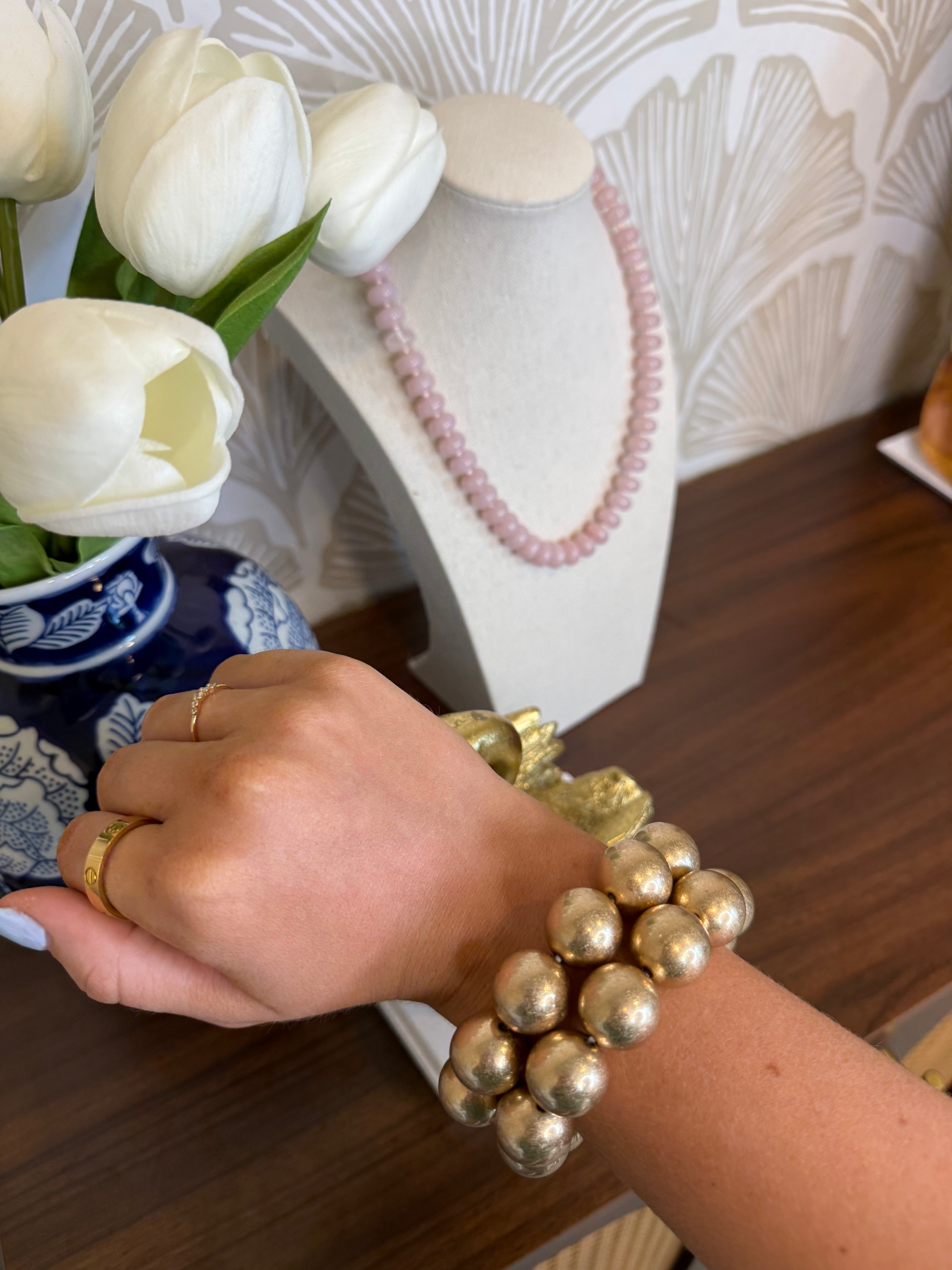 Golden Ball Bracelet