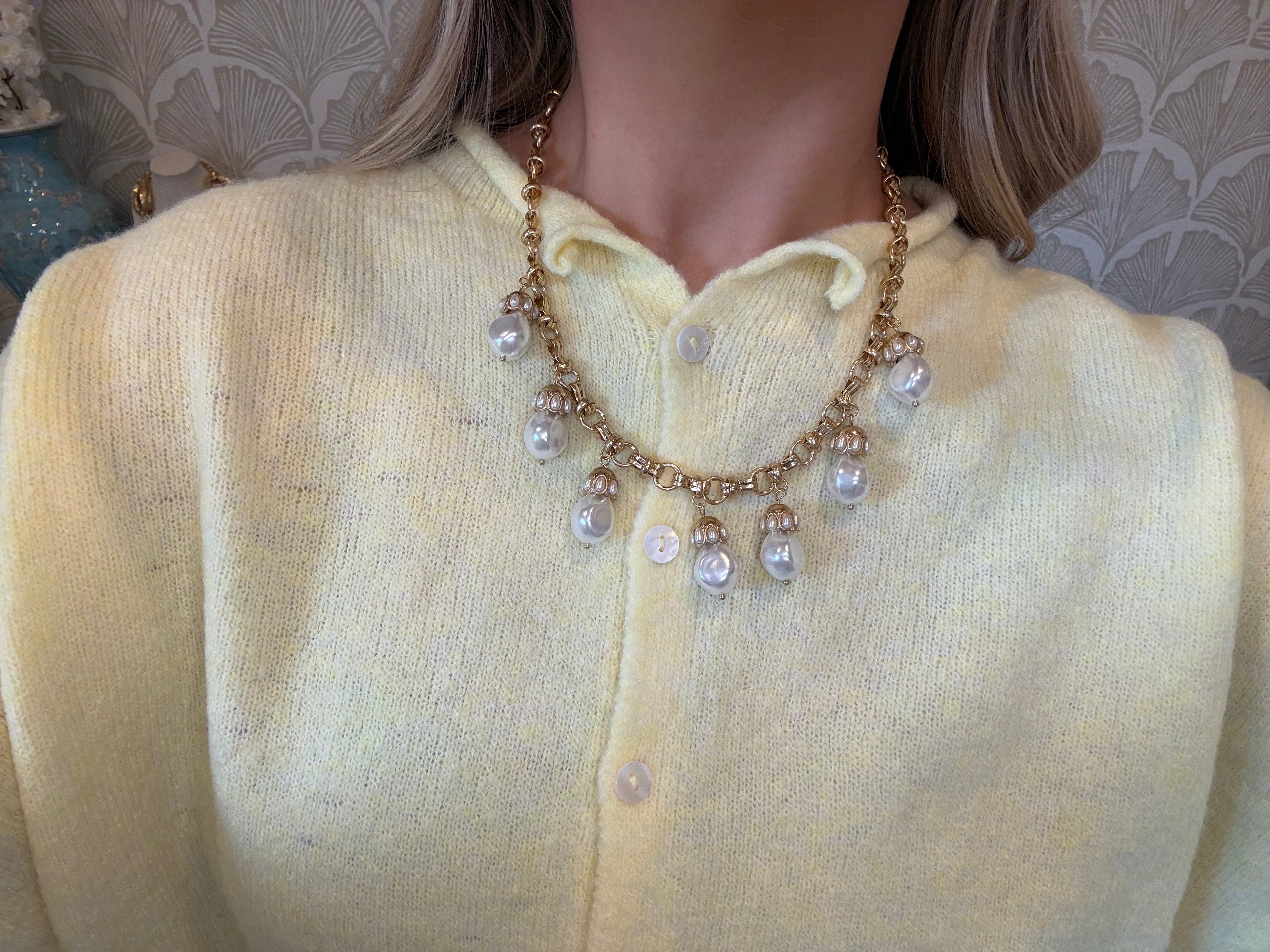 Embrace Pearl Necklace