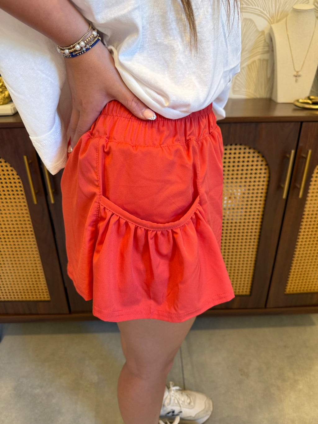 Side Pocket Active Shorts