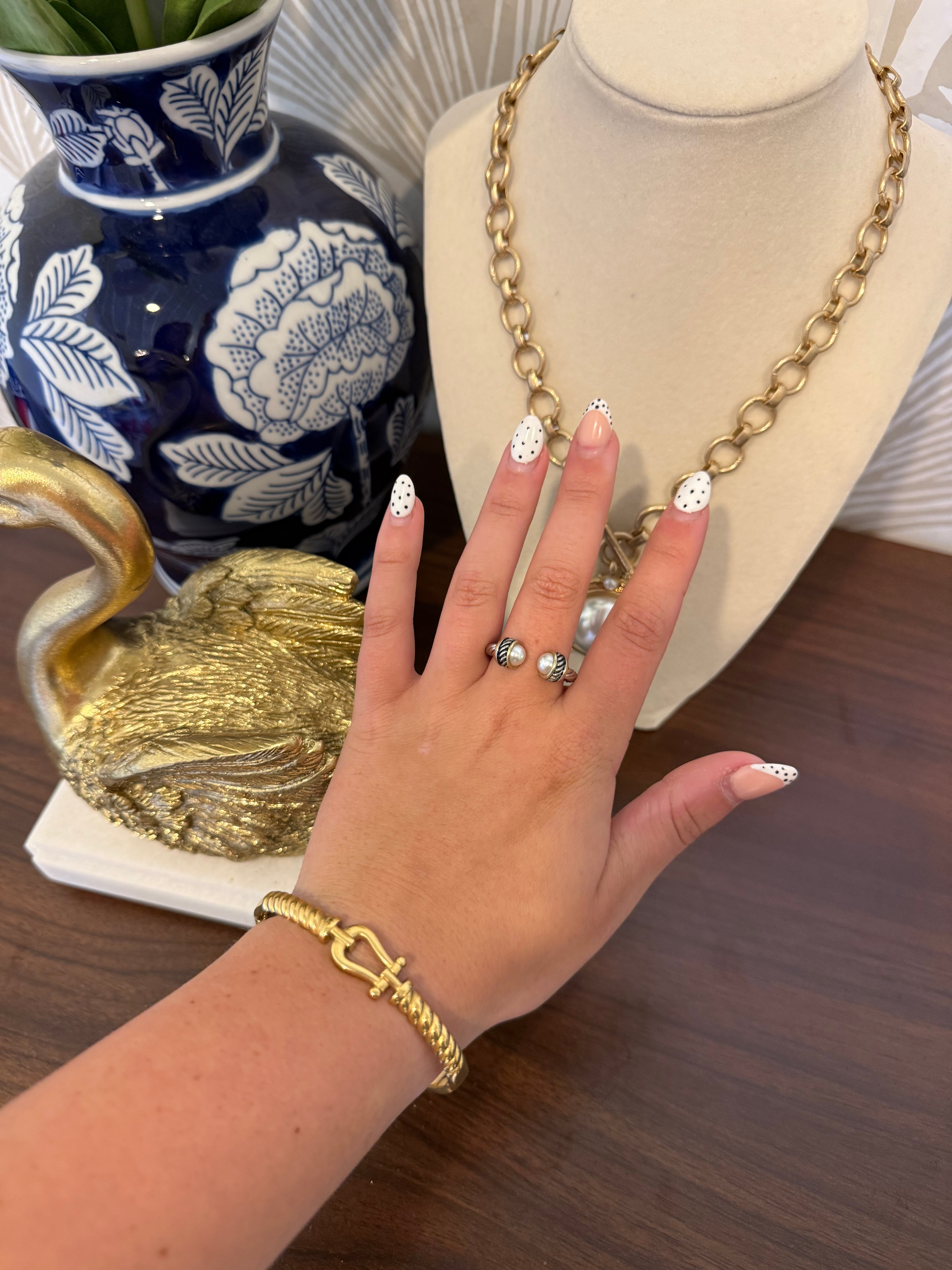 Classy Pearl Ring