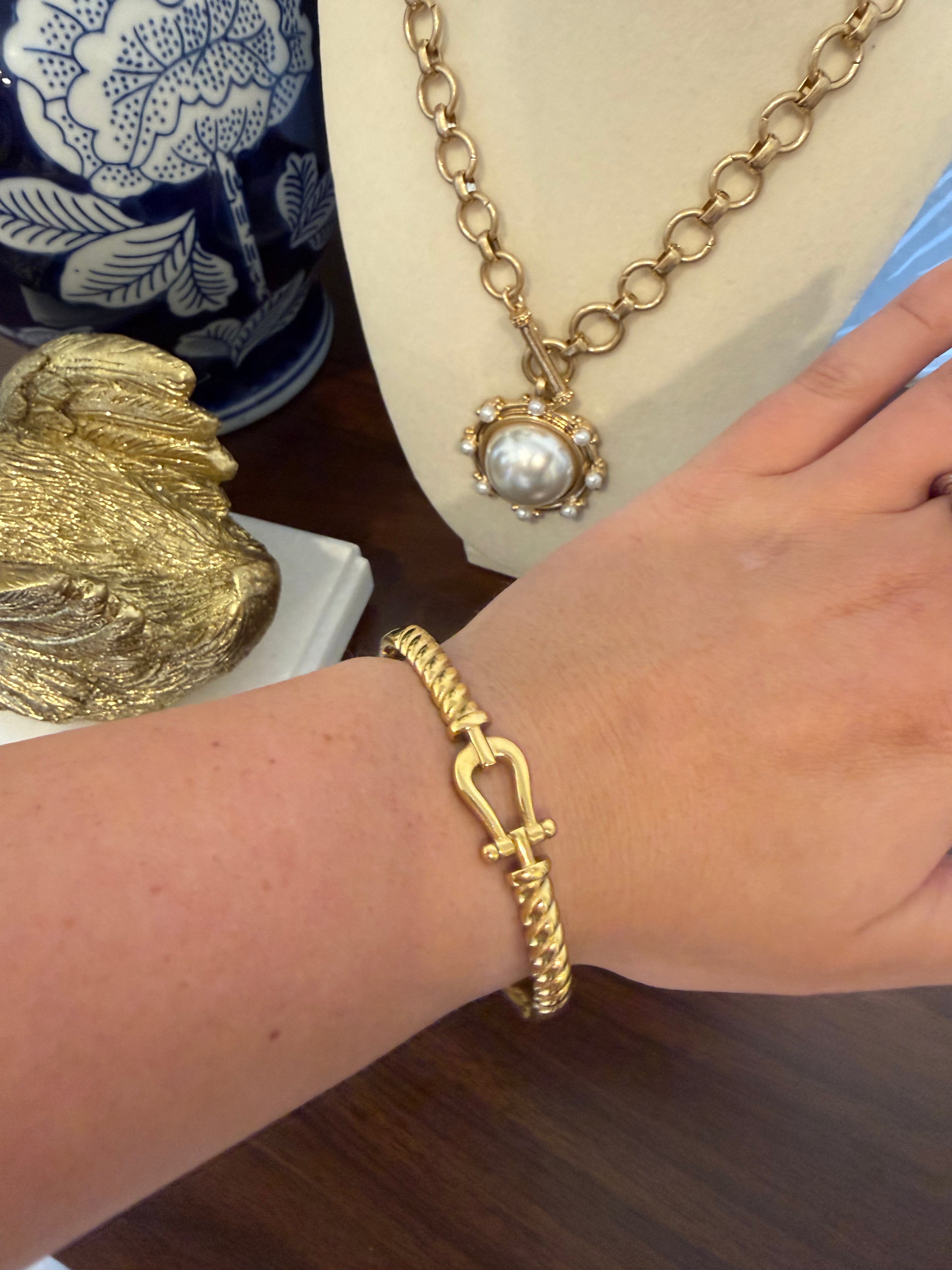 The Buckle Bangle Bracelet