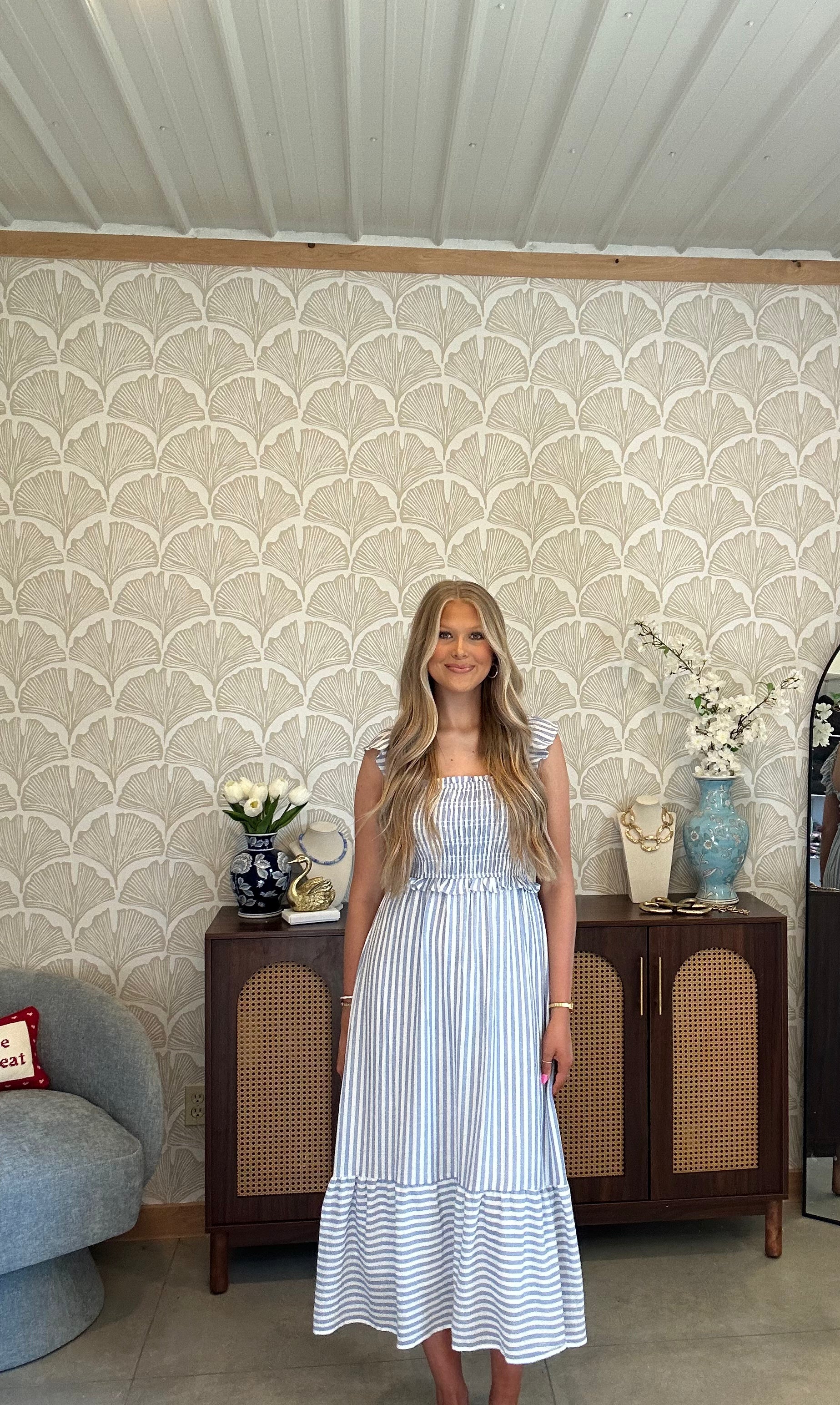 Sutton Striped Dress