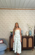 Green Petals Dress