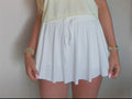 White Flow Skirt