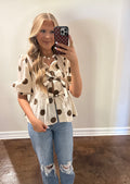 Polka Dot Blouse