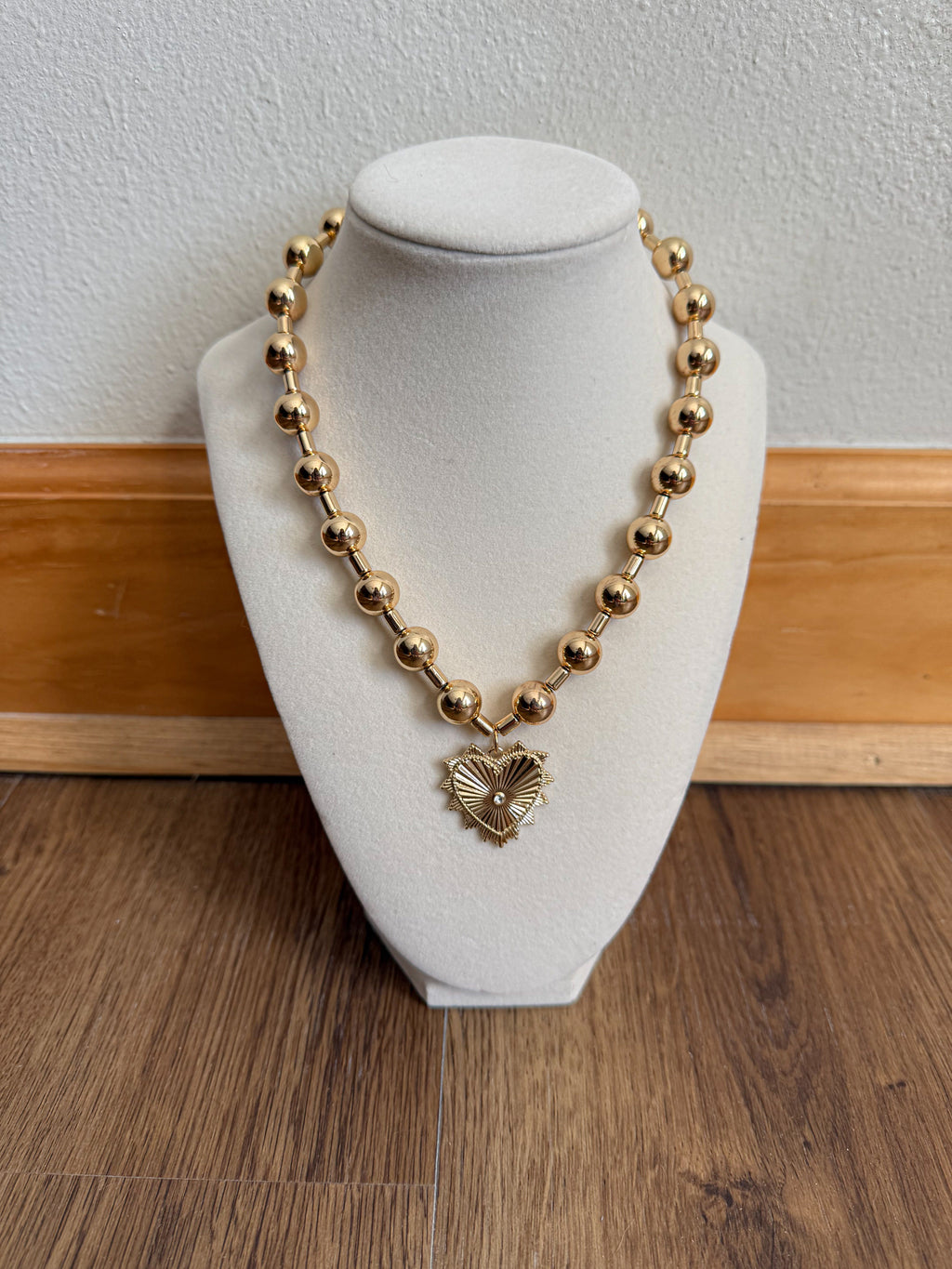 Laced in Love Necklace