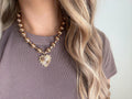 Laced in Love Necklace